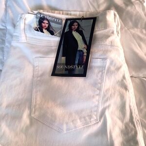 NWT white jeans